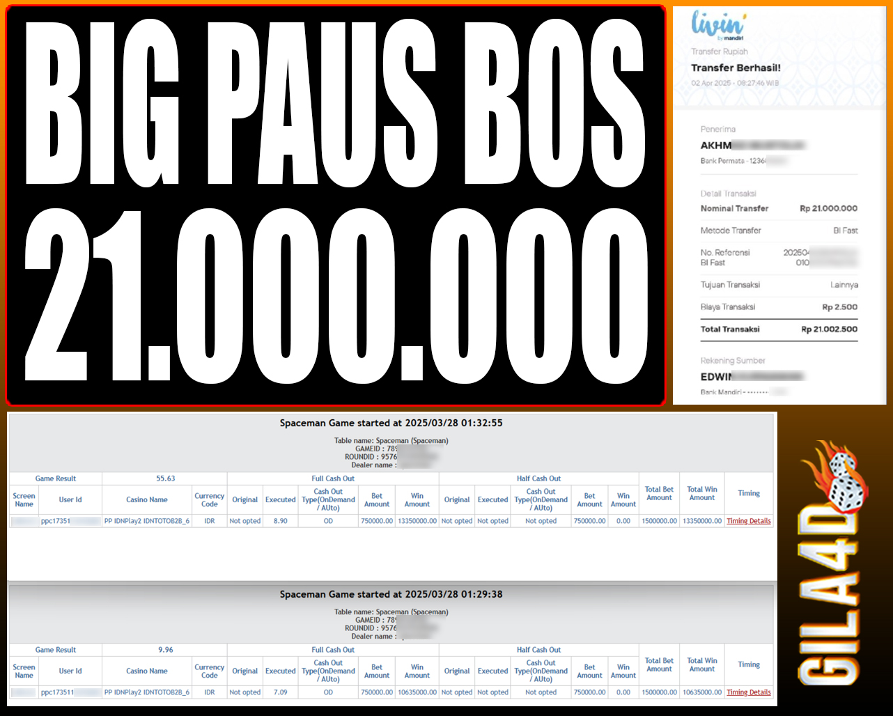  SELAMAT KEPADA ID XXX JACKPOT SLOT PRAGMATIC