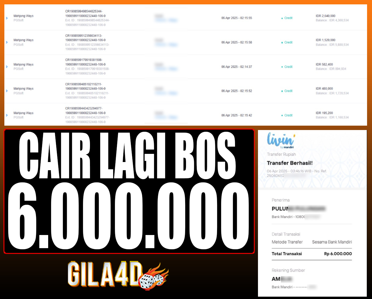  SELAMAT KEPADA ID XXX JACKPOT SLOT PRAGMATIC