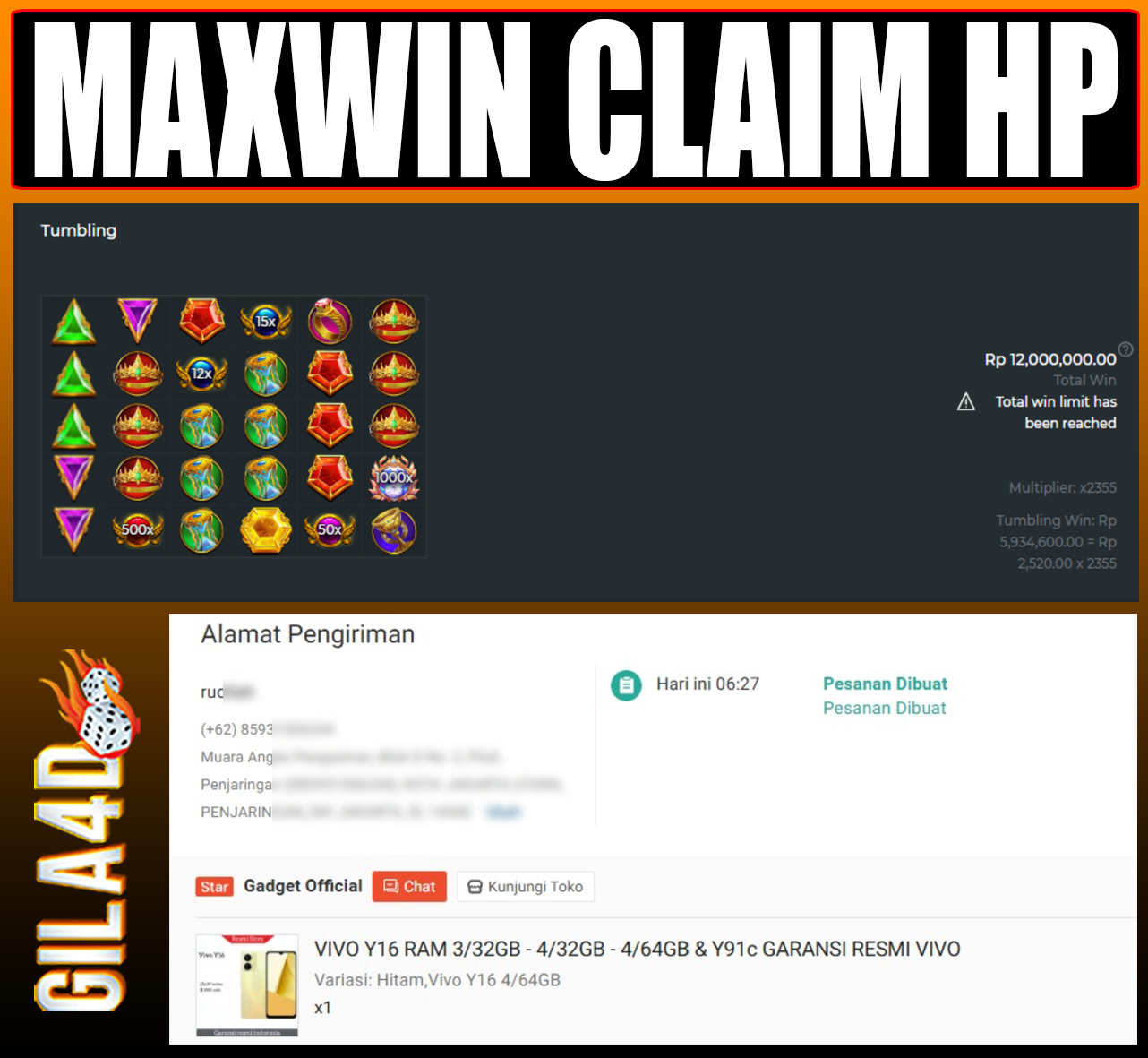 SELAMAT KEPADA ID XXX JACKPOT SLOT PRAGMATIC