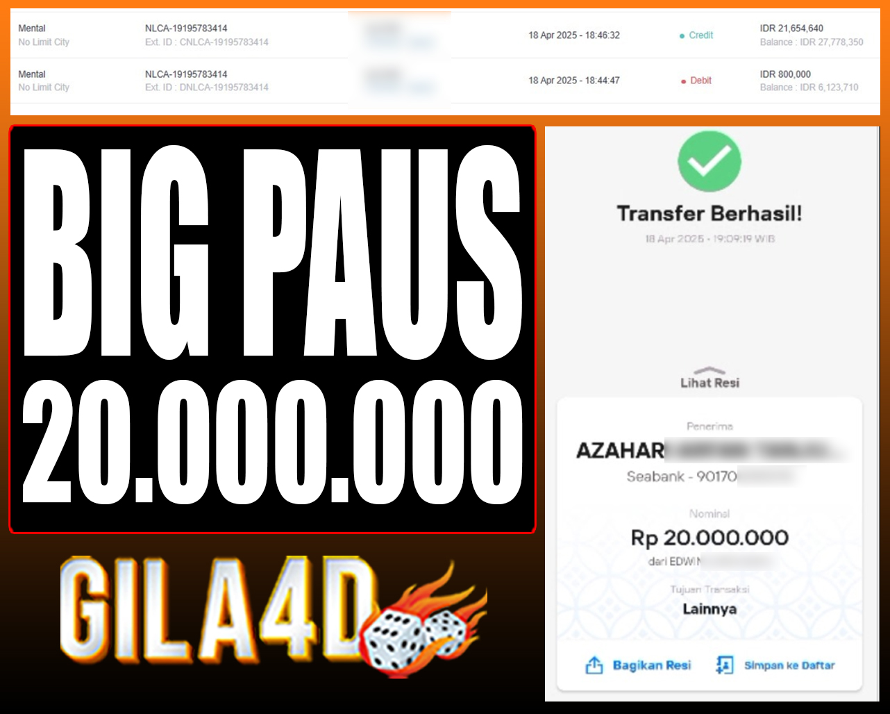 SELAMAT KEPADA ID XXX JACKPOT SLOT PRAGMATIC