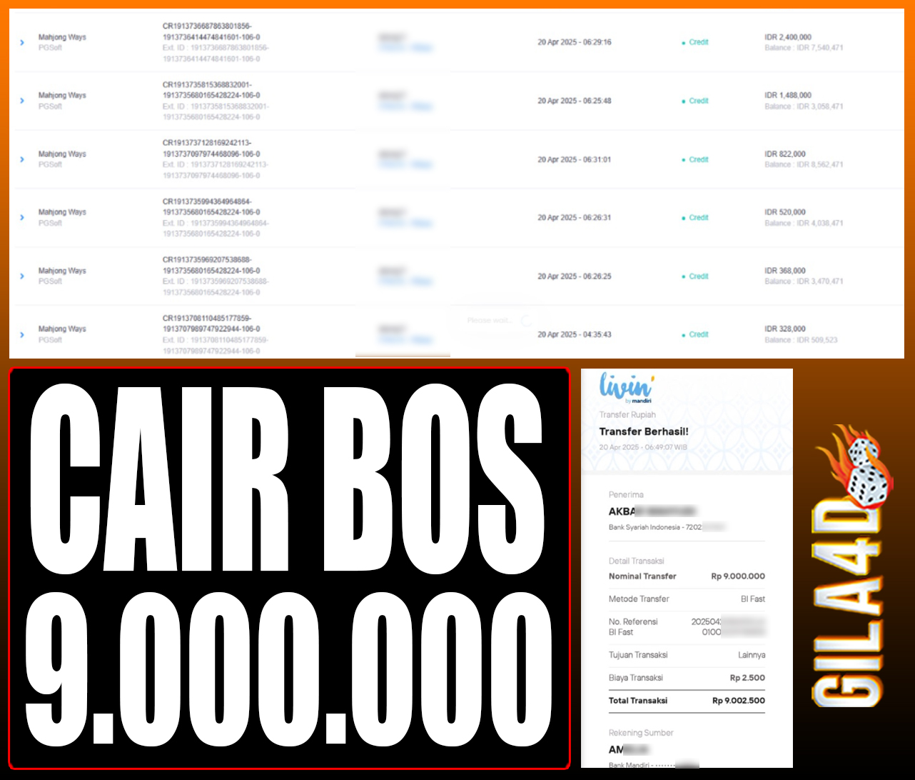 SELAMAT KEPADA ID XXX JACKPOT SLOT PRAGMATIC