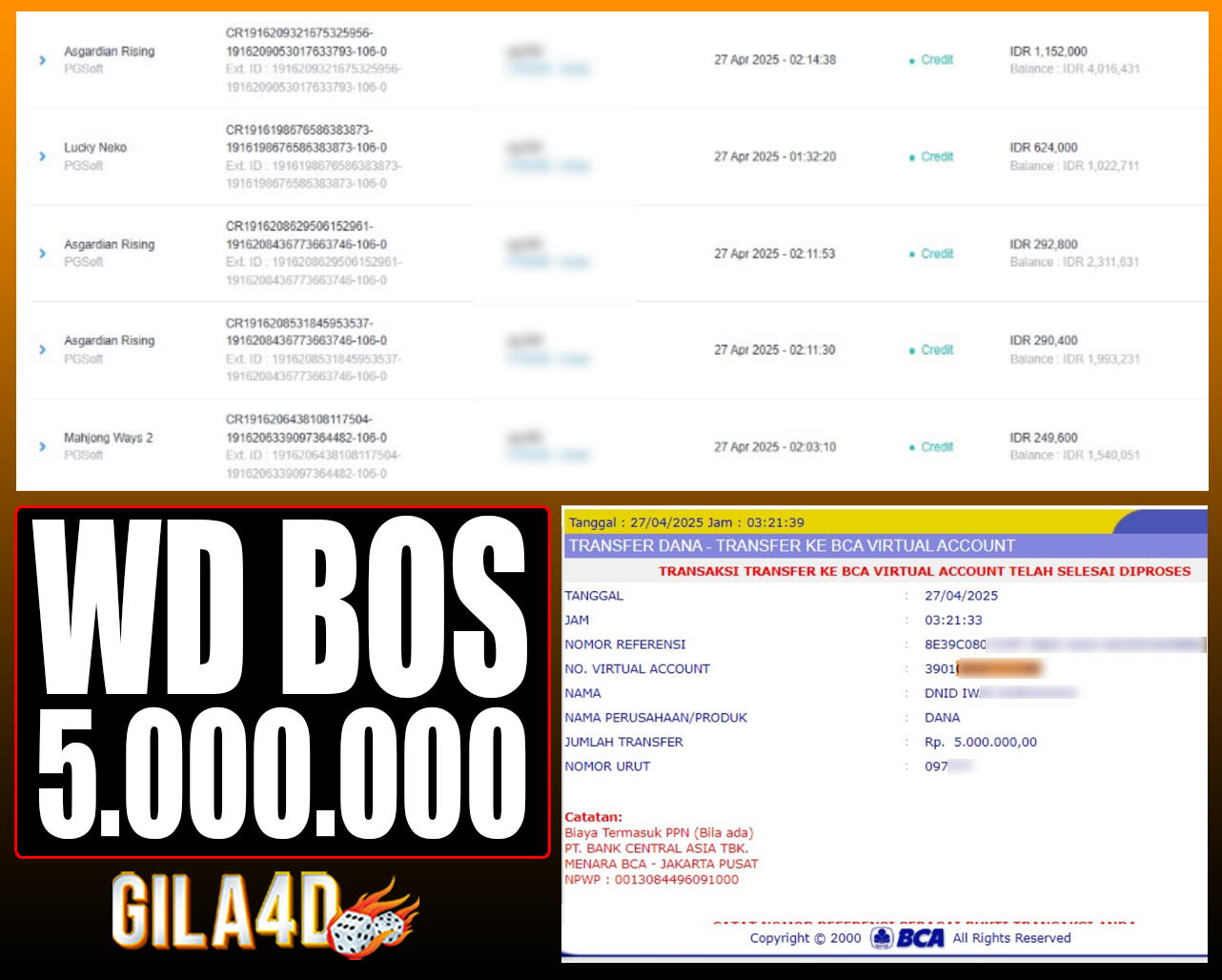 SELAMAT KEPADA ID XXX JACKPOT SLOT PRAGMATIC