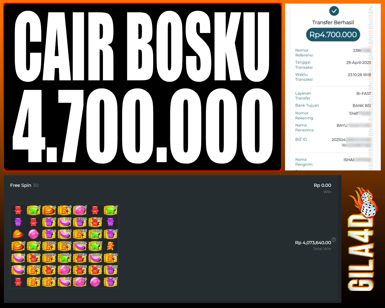 SELAMAT KEPADA ID XXX JACKPOT SLOT PRAGMATIC