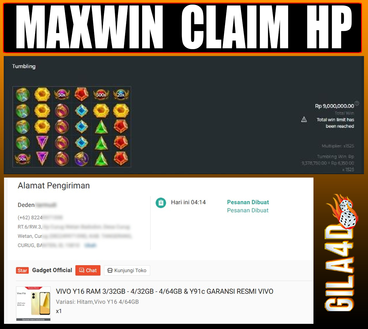 SELAMAT KEPADA ID XXX JACKPOT SLOT PRAGMATIC