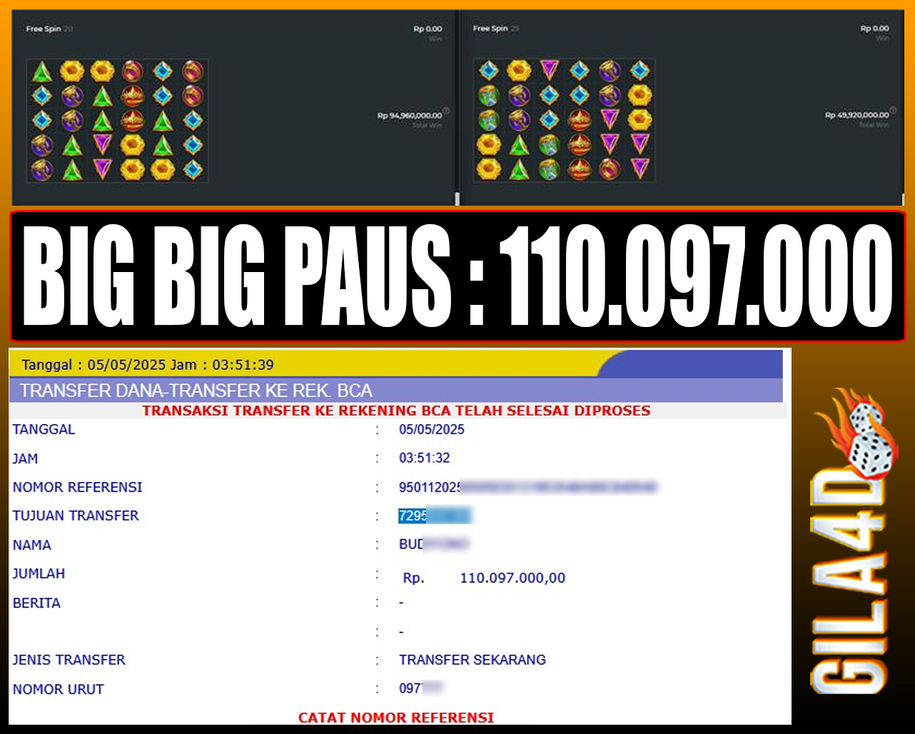 SELAMAT KEPADA ID XXX JACKPOT SLOT PRAGMATIC