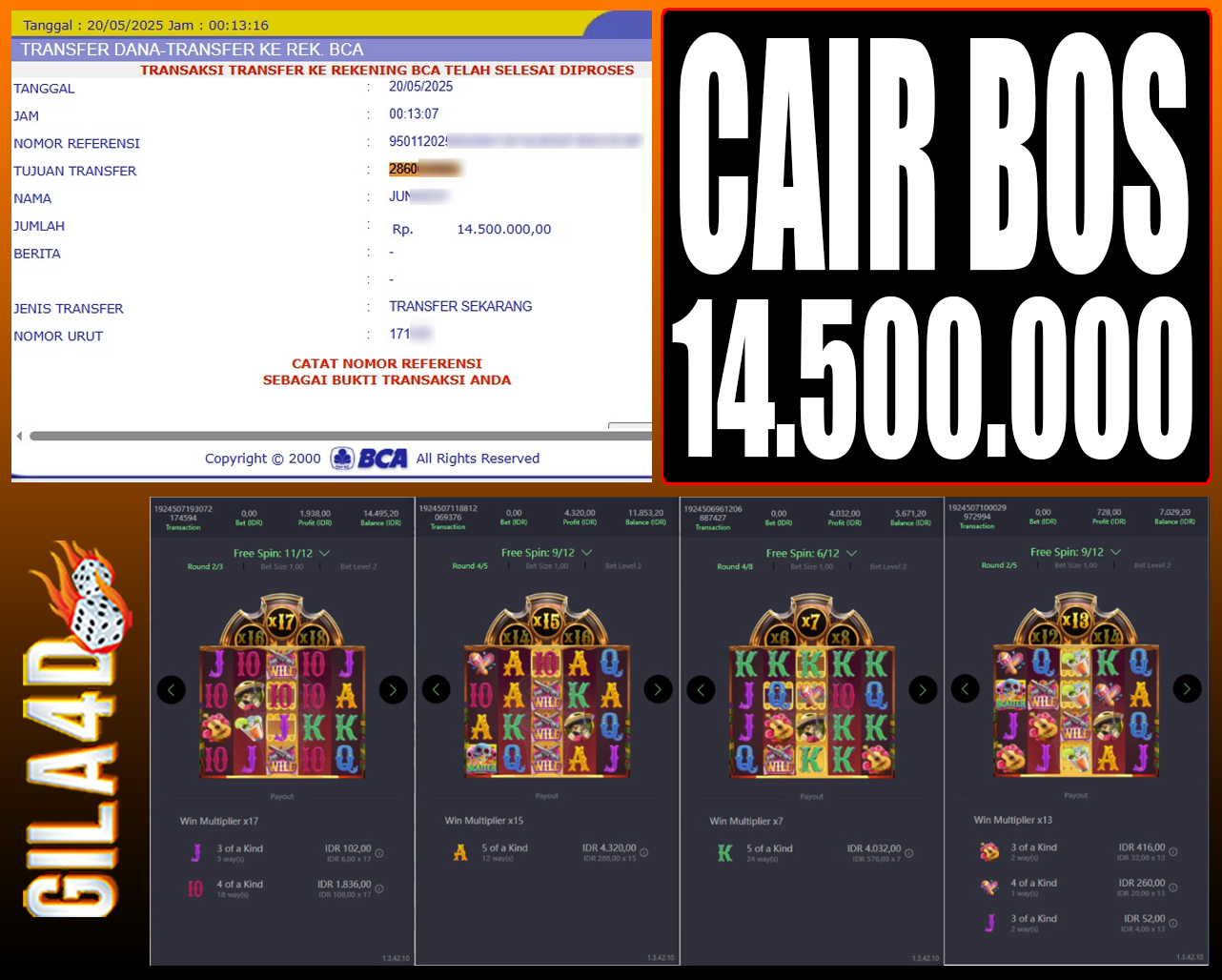 SELAMAT KEPADA ID XXX JACKPOT SLOT PRAGMATIC