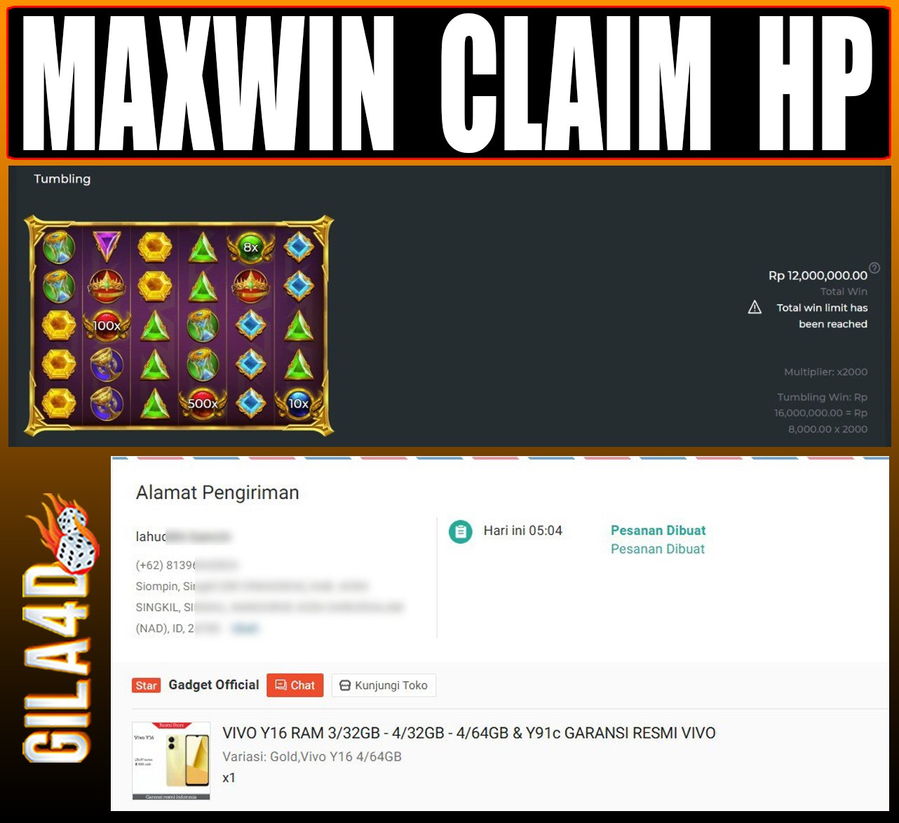 SELAMAT KEPADA ID XXX JACKPOT SLOT PRAGMATIC