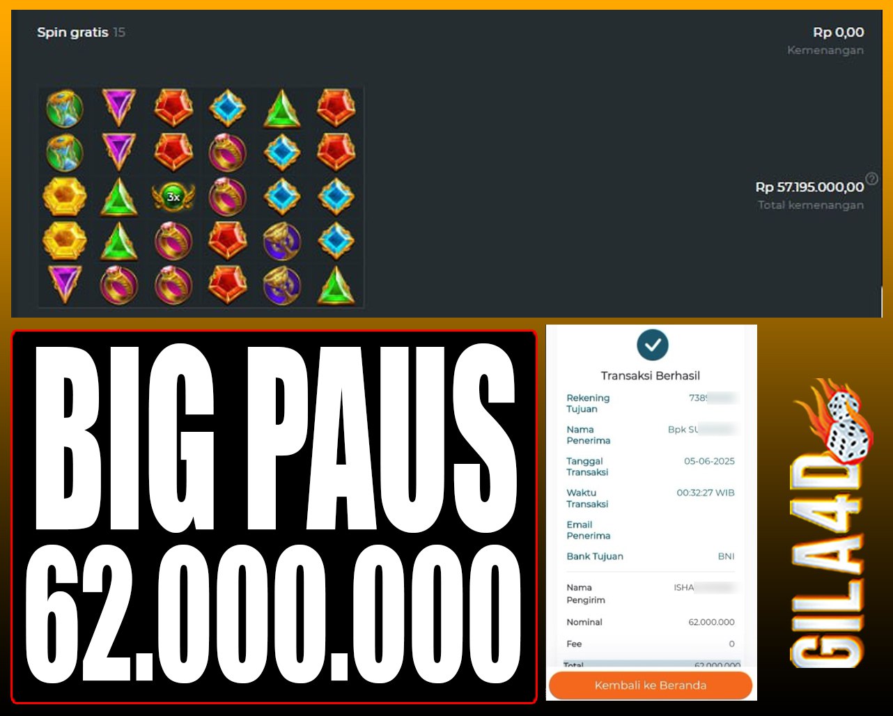 SELAMAT KEPADA ID XXX JACKPOT SLOT PRAGMATIC