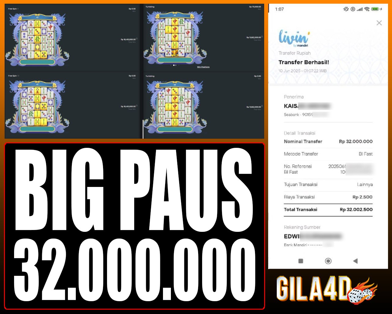 SELAMAT KEPADA ID XXX JACKPOT SLOT PRAGMATIC