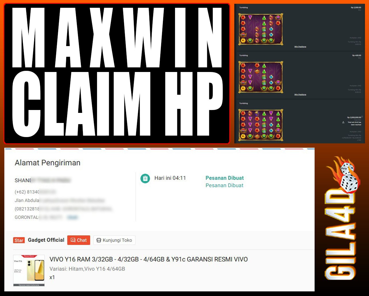 SELAMAT KEPADA ID XXX JACKPOT SLOT PRAGMATIC