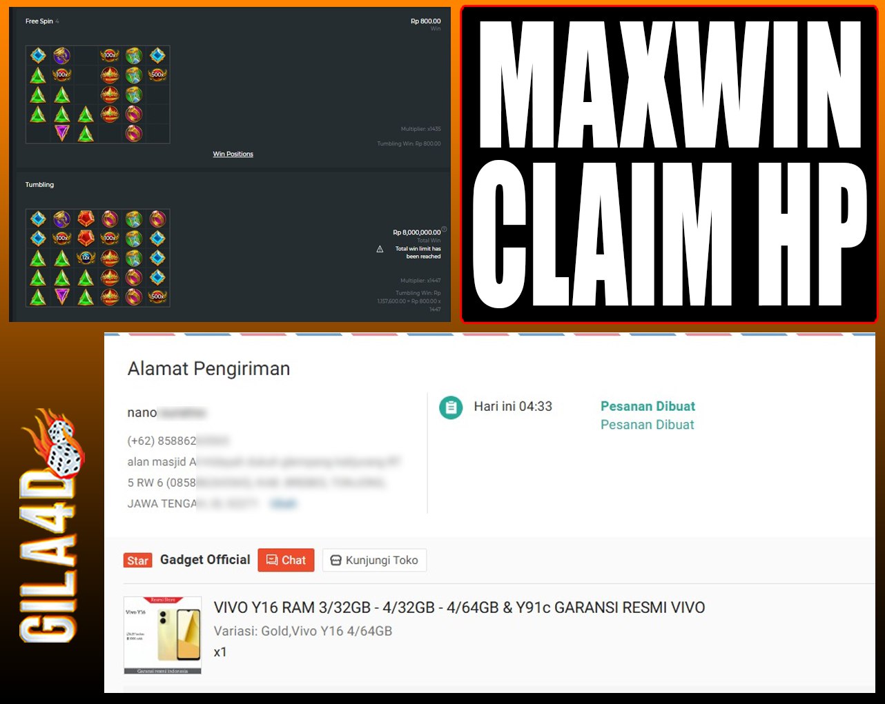 SELAMAT KEPADA ID XXX JACKPOT SLOT PRAGMATIC