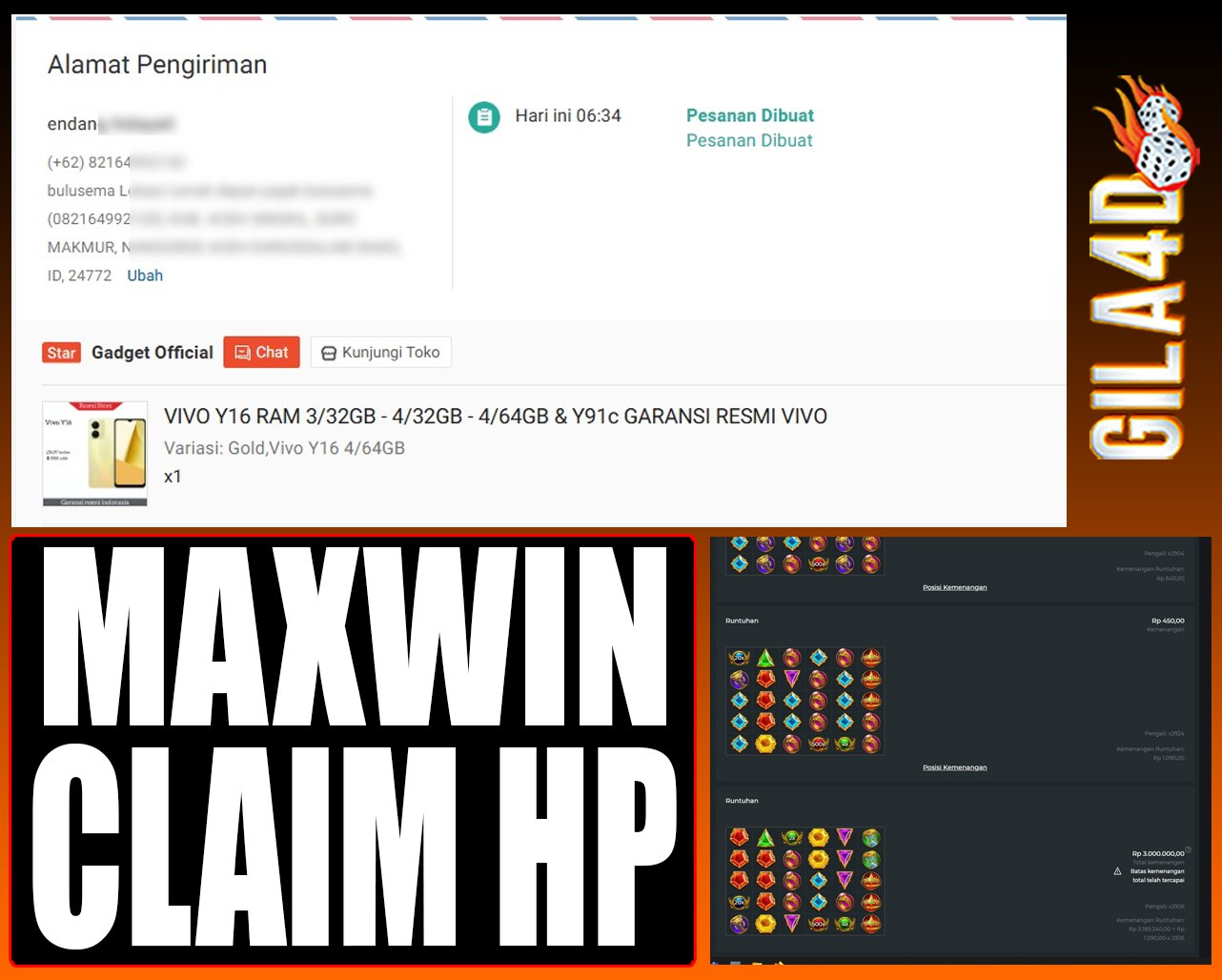 SELAMAT KEPADA ID XXX JACKPOT SLOT PRAGMATIC