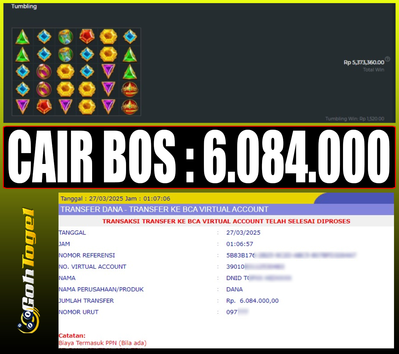  SELAMAT KEPADA ID XXX JACKPOT SLOT PRAGMATIC