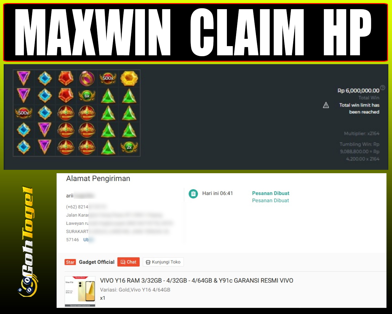  SELAMAT KEPADA ID XXX JACKPOT SLOT PRAGMATIC