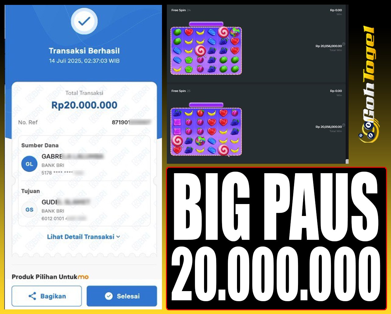 SELAMAT KEPADA ID XXX JACKPOT SLOT PRAGMATIC