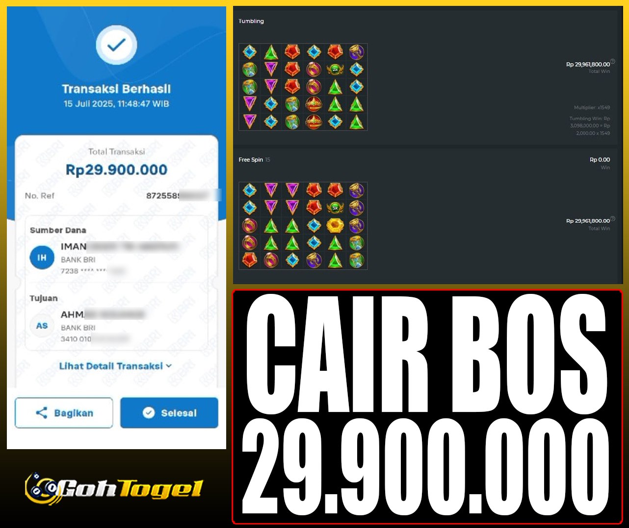 SELAMAT KEPADA ID XXX JACKPOT SLOT PRAGMATIC