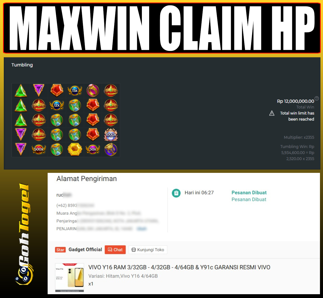 SELAMAT KEPADA ID XXX JACKPOT SLOT PRAGMATIC