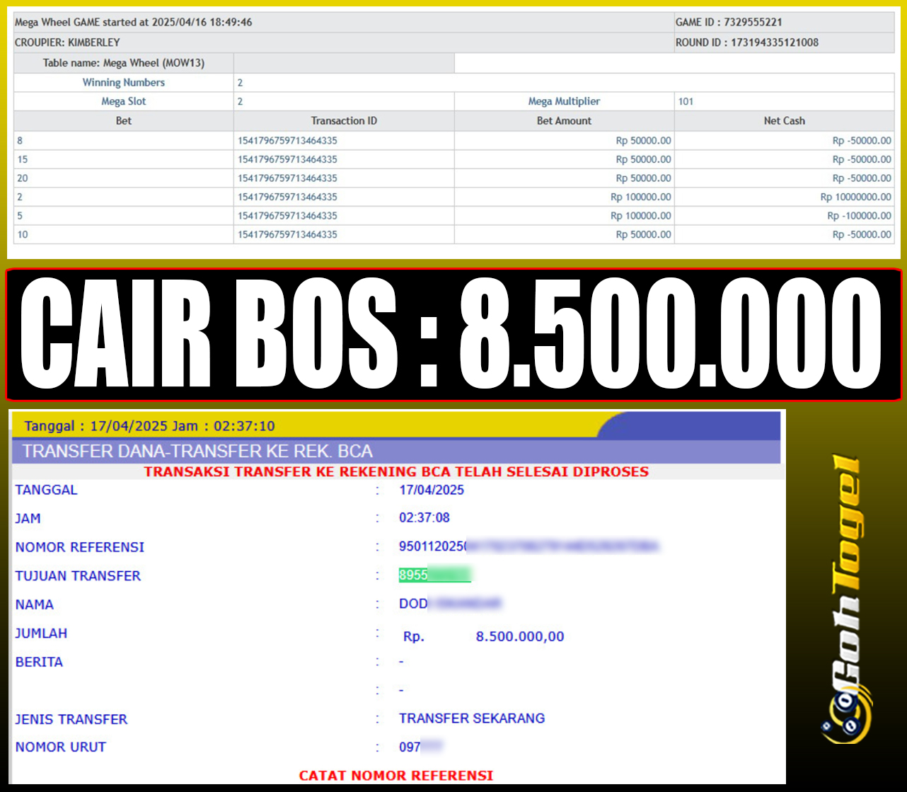 SELAMAT KEPADA ID XXX JACKPOT SLOT PRAGMATIC