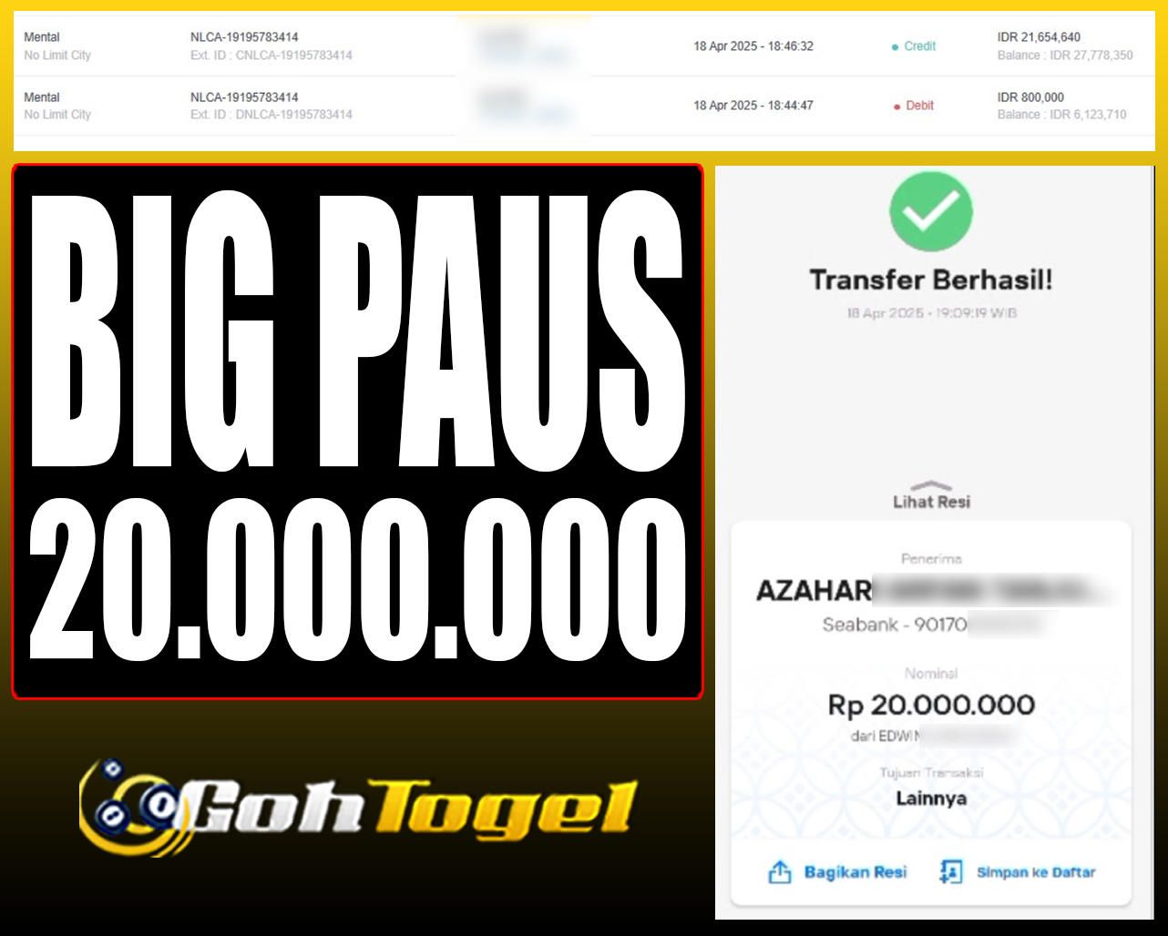 SELAMAT KEPADA ID XXX JACKPOT SLOT PRAGMATIC