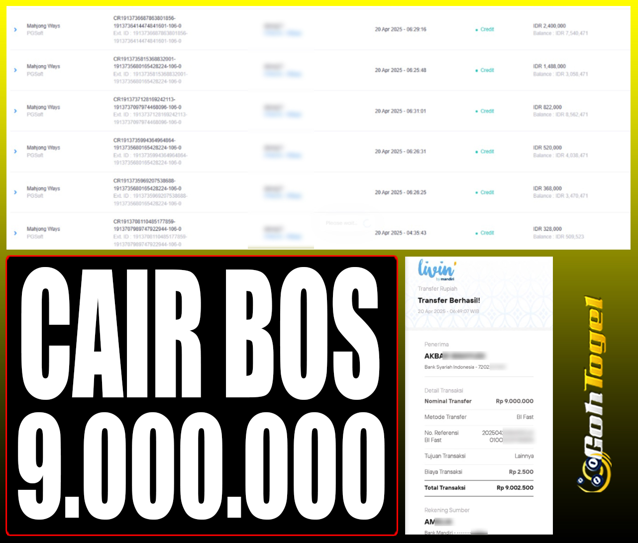 SELAMAT KEPADA ID XXX JACKPOT SLOT PRAGMATIC