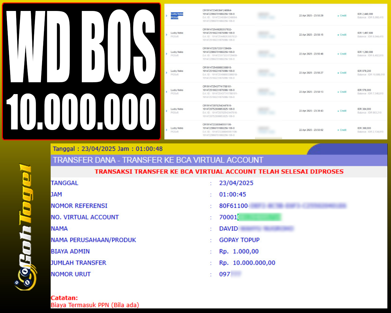 SELAMAT KEPADA ID XXX JACKPOT SLOT PRAGMATIC