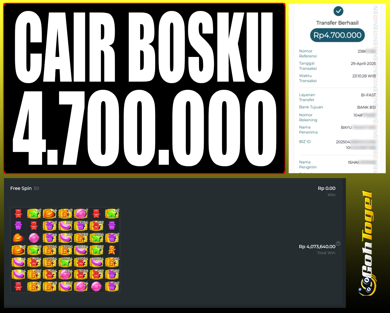 SELAMAT KEPADA ID XXX JACKPOT SLOT PRAGMATIC