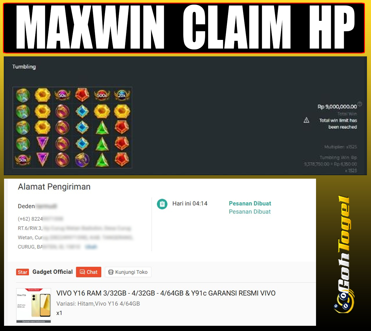 SELAMAT KEPADA ID XXX JACKPOT SLOT PRAGMATIC