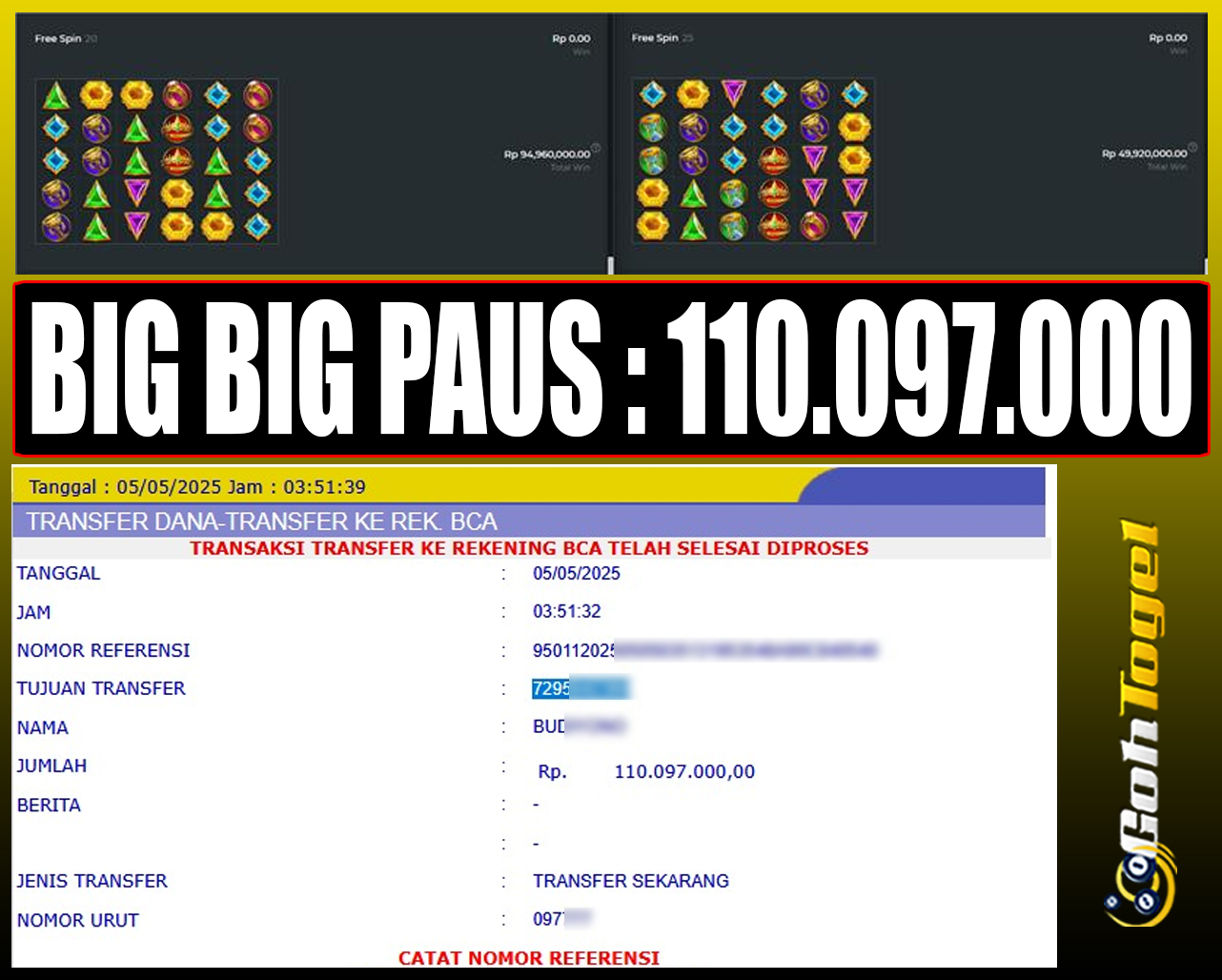 SELAMAT KEPADA ID XXX JACKPOT SLOT PRAGMATIC