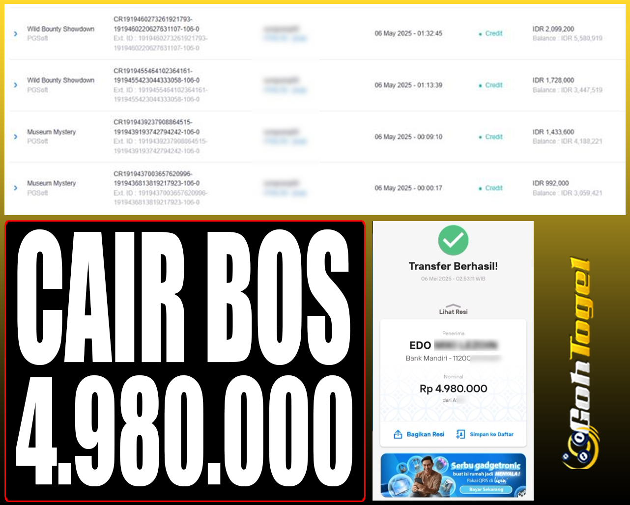 SELAMAT KEPADA ID XXX JACKPOT SLOT PRAGMATIC