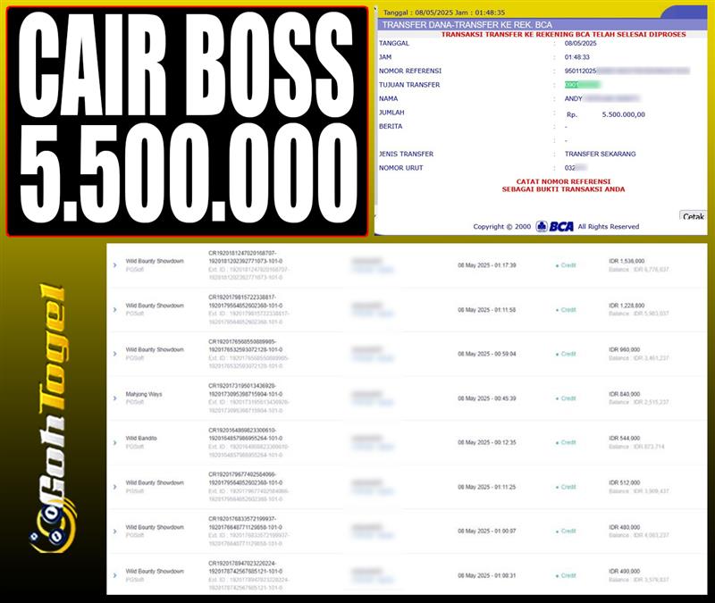 SELAMAT KEPADA ID XXX JACKPOT SLOT PRAGMATIC