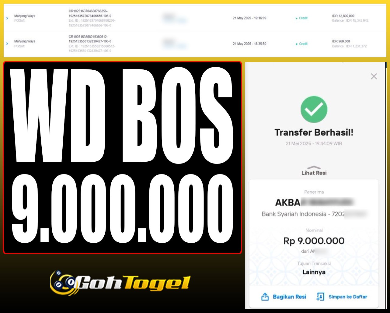 SELAMAT KEPADA ID XXX JACKPOT SLOT PRAGMATIC