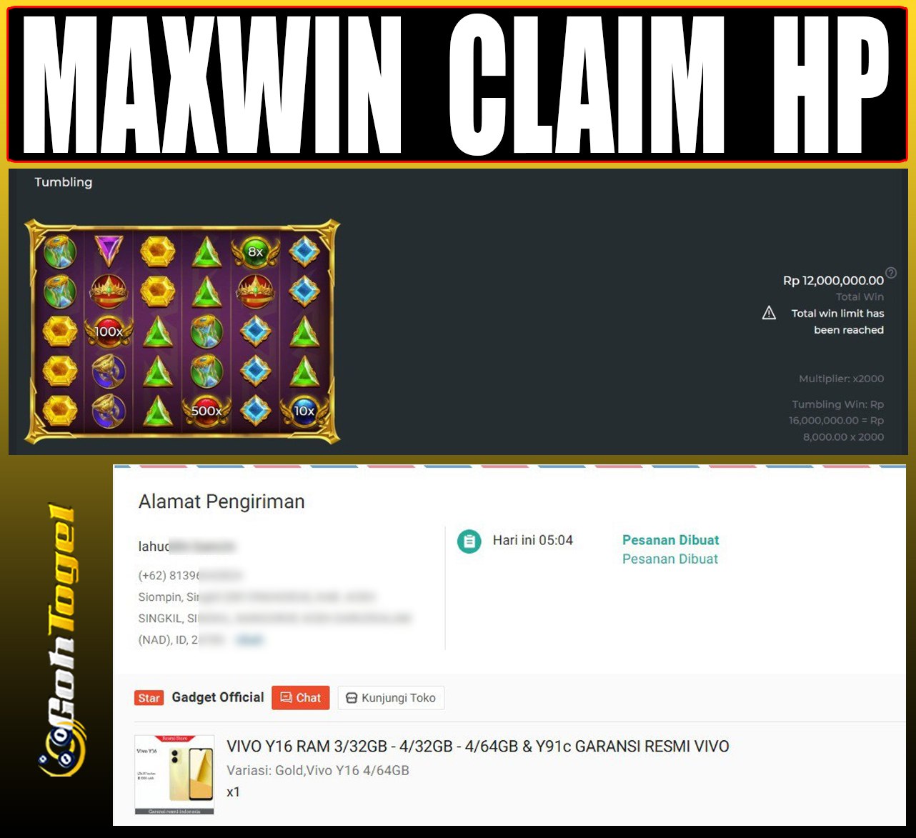 SELAMAT KEPADA ID XXX JACKPOT SLOT PRAGMATIC