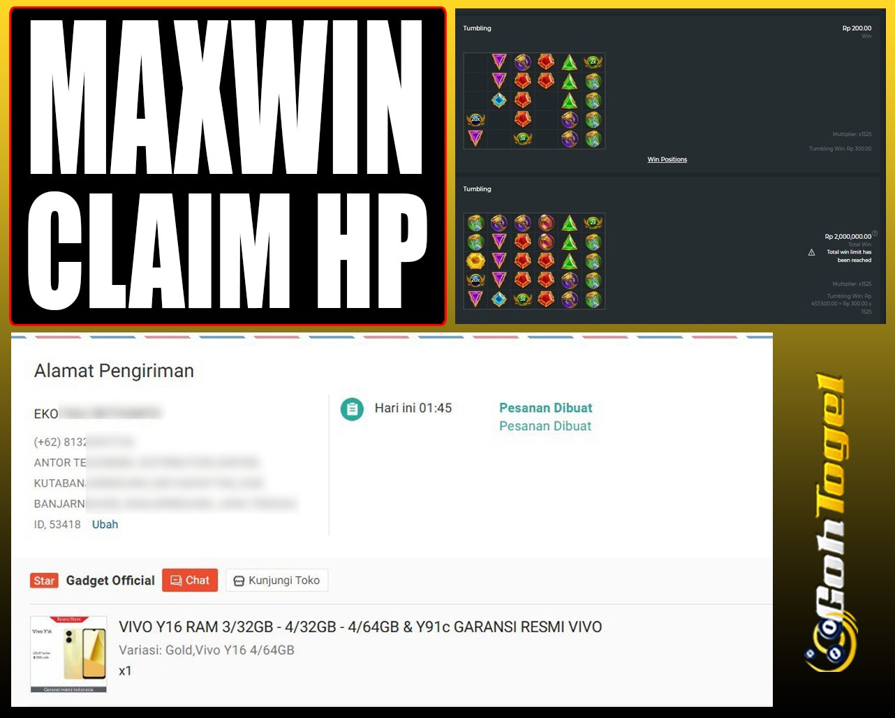 SELAMAT KEPADA ID XXX JACKPOT SLOT PRAGMATIC