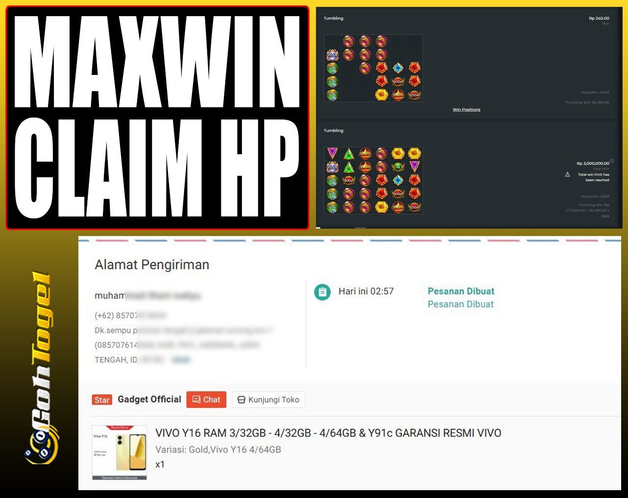 SELAMAT KEPADA ID XXX JACKPOT SLOT PRAGMATIC