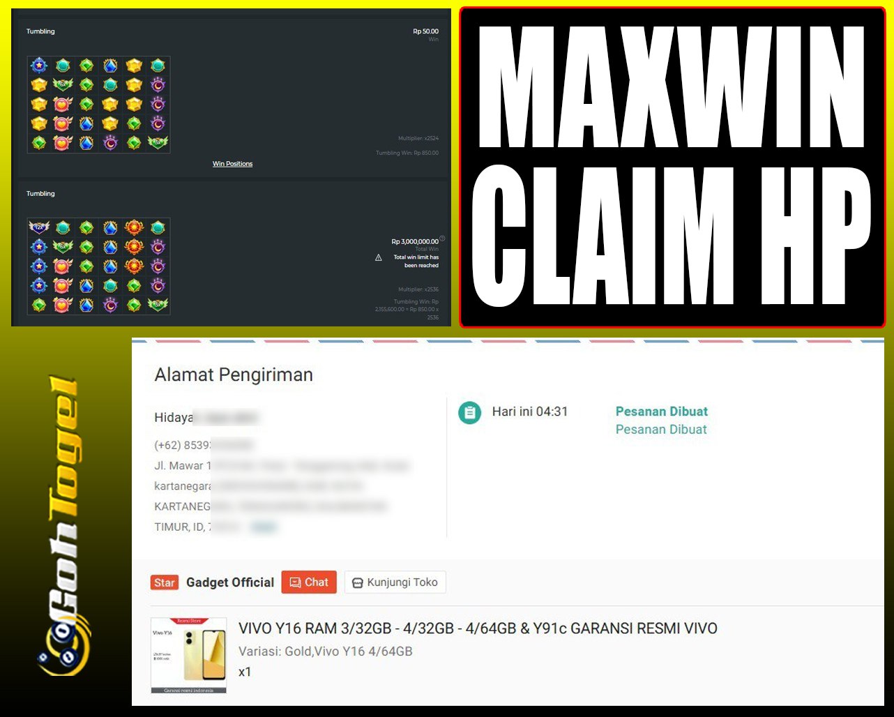 SELAMAT KEPADA ID XXX JACKPOT SLOT PRAGMATIC