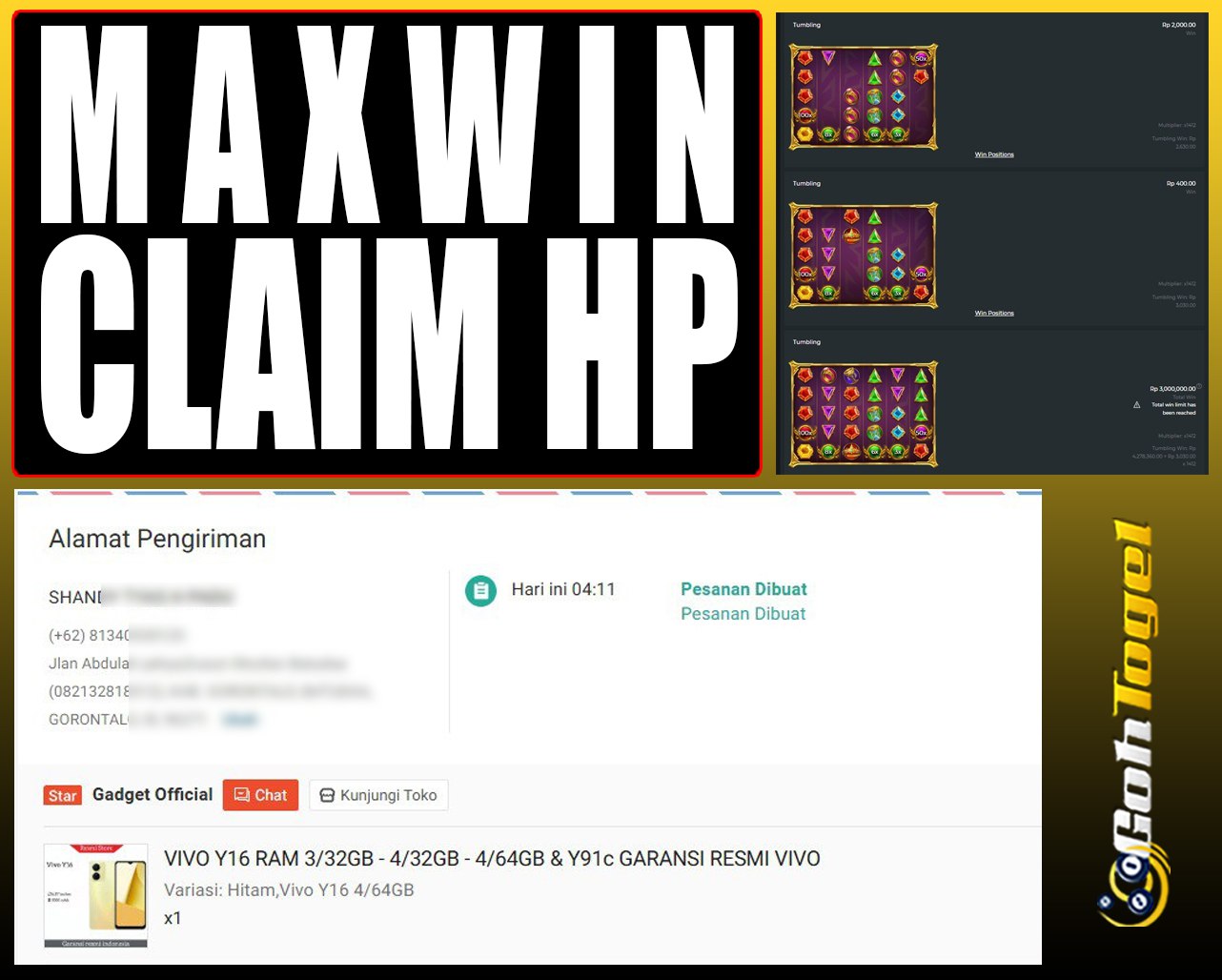 SELAMAT KEPADA ID XXX JACKPOT SLOT PRAGMATIC