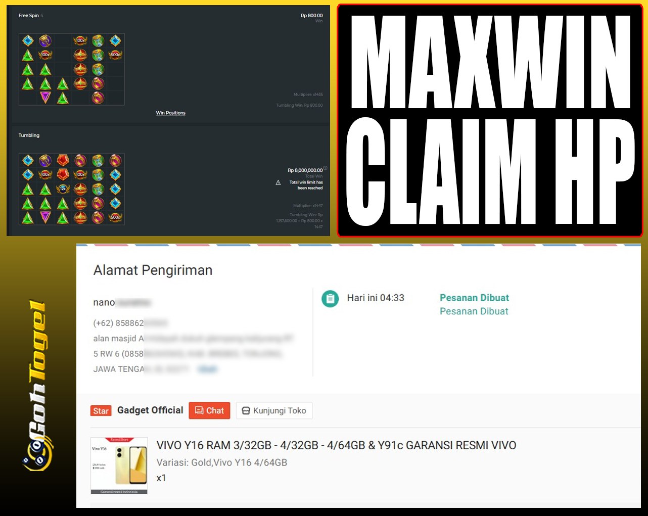 SELAMAT KEPADA ID XXX JACKPOT SLOT PRAGMATIC