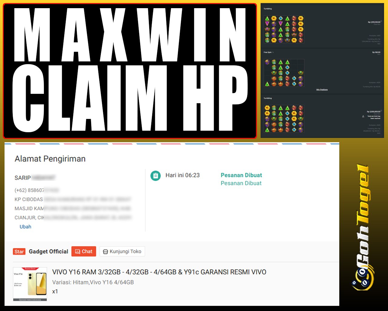 SELAMAT KEPADA ID XXX JACKPOT SLOT PRAGMATIC