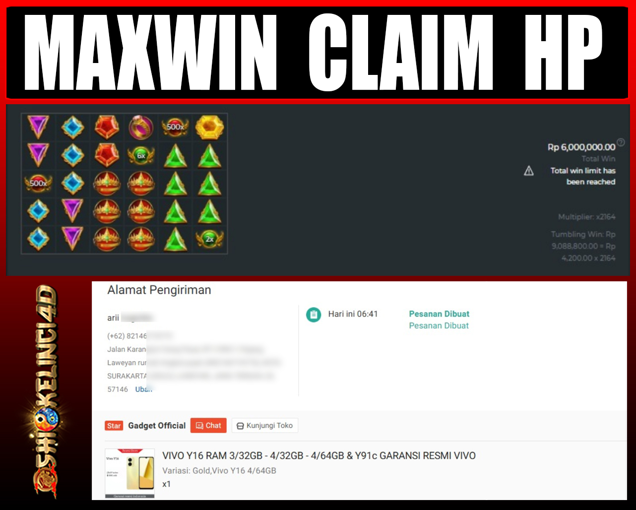  SELAMAT KEPADA ID XXX JACKPOT SLOT PRAGMATIC