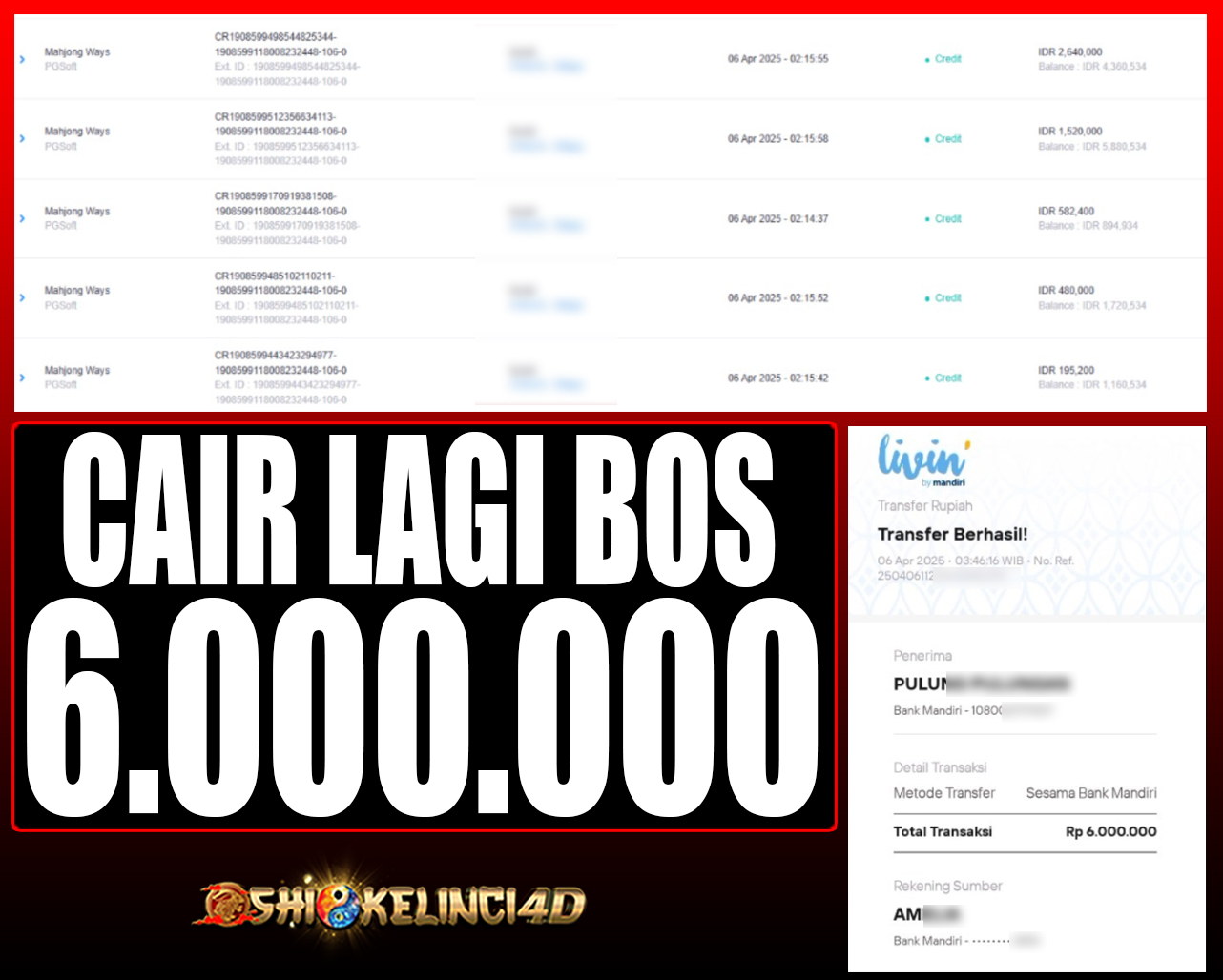  SELAMAT KEPADA ID XXX JACKPOT SLOT PRAGMATIC