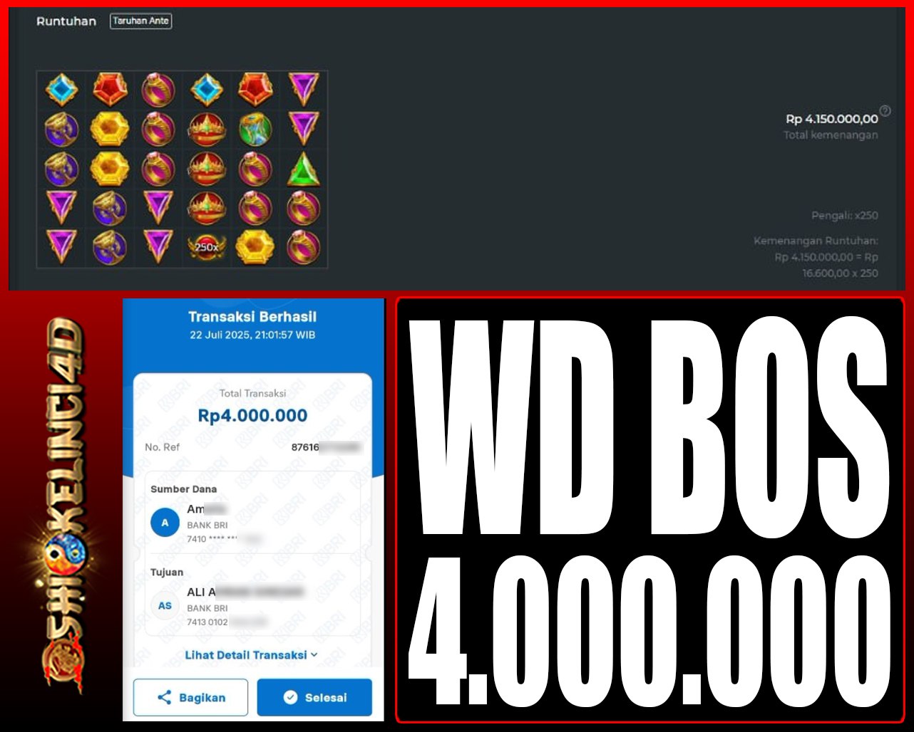 SELAMAT KEPADA ID XXX JACKPOT SLOT PRAGMATIC