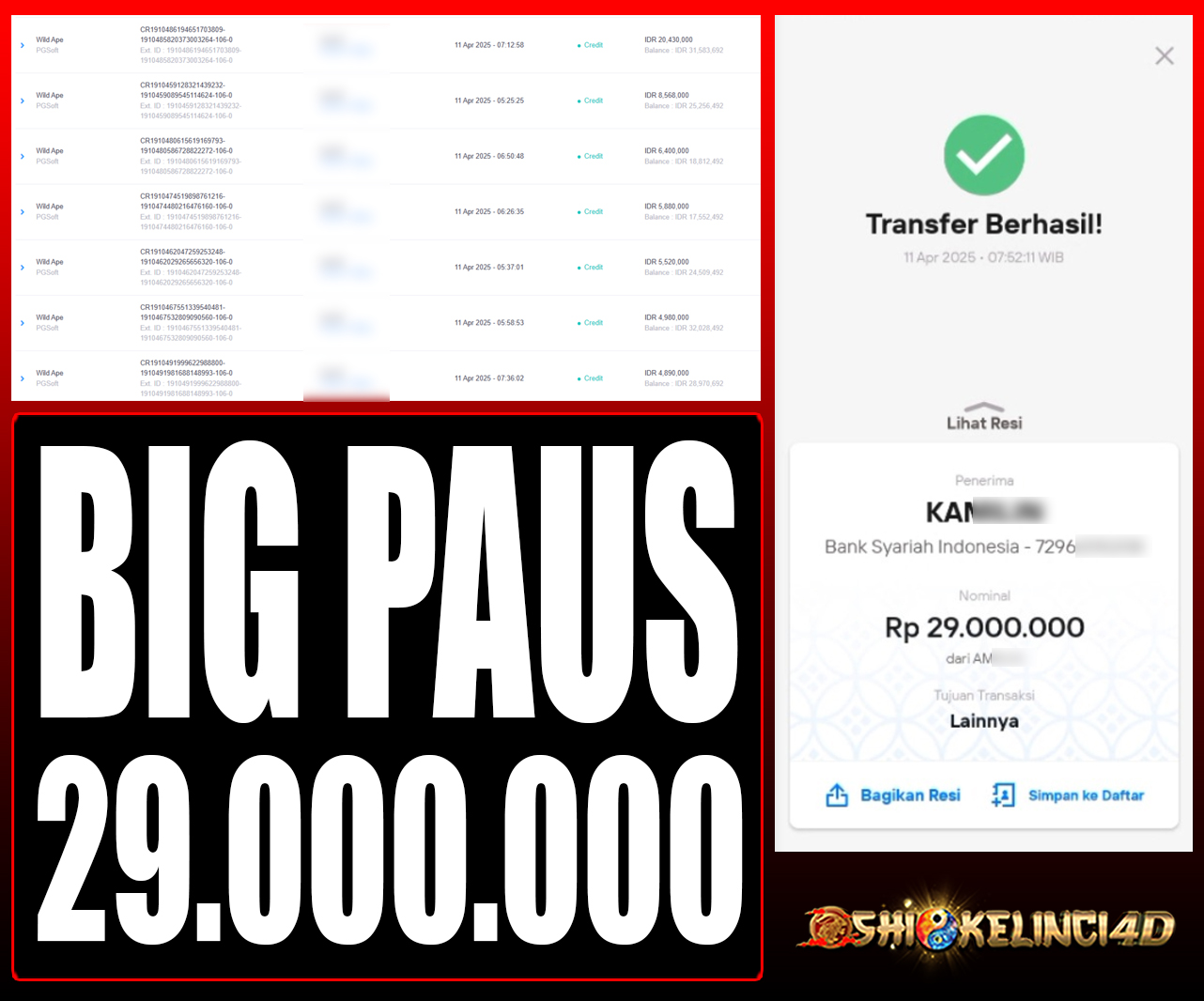 SELAMAT KEPADA ID XXX JACKPOT SLOT PRAGMATIC