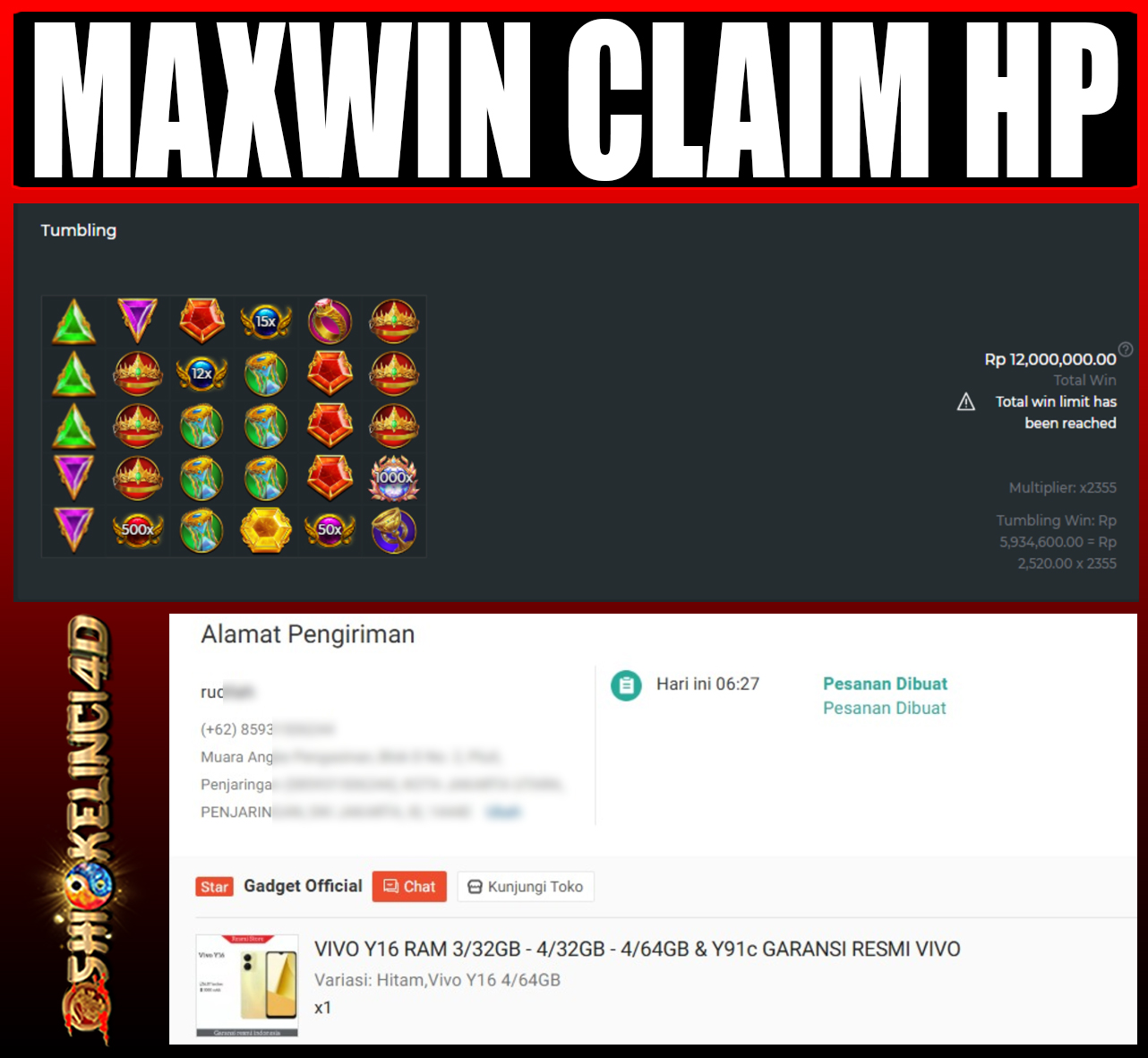 SELAMAT KEPADA ID XXX JACKPOT SLOT PRAGMATIC