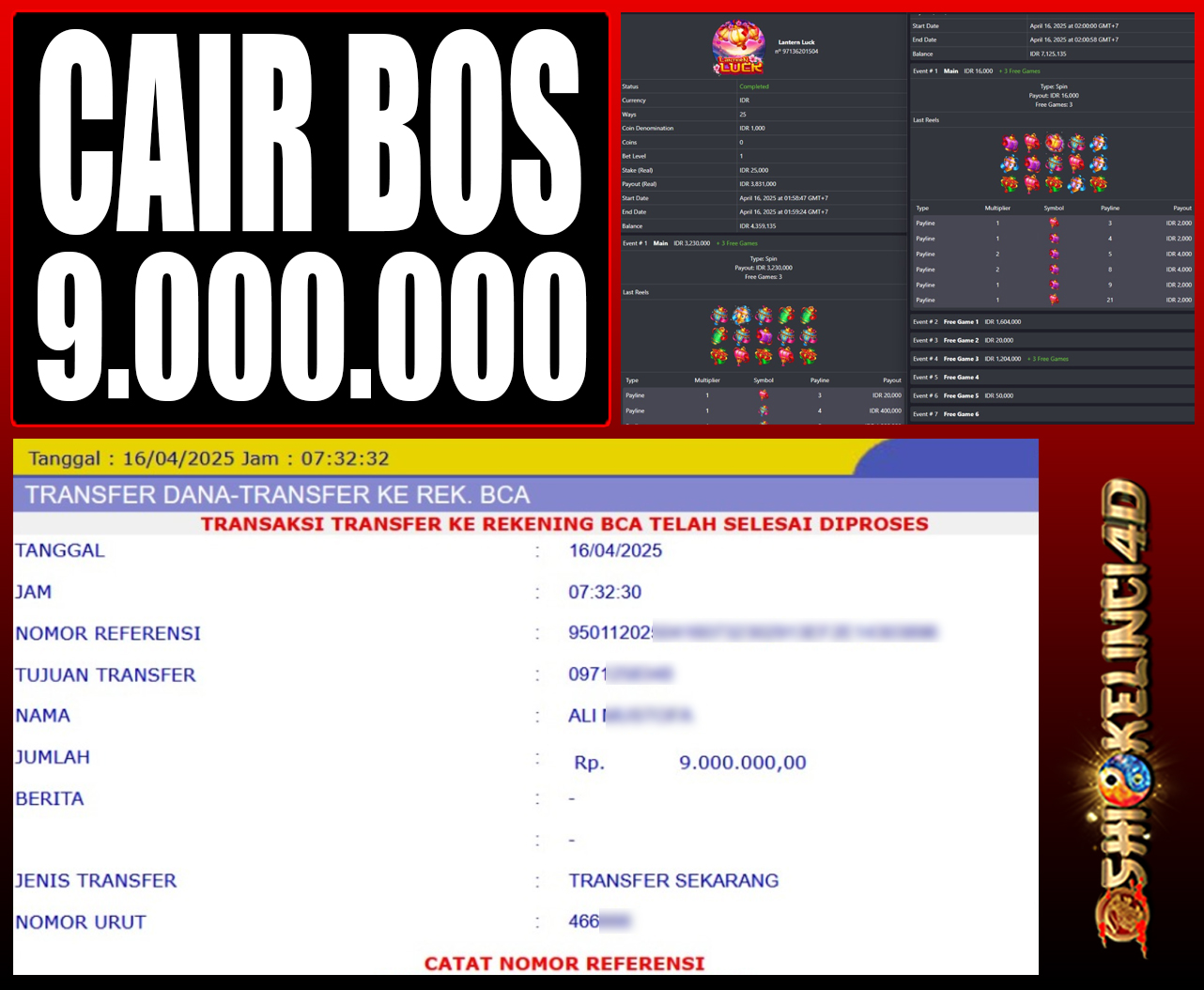 SELAMAT KEPADA ID XXX JACKPOT SLOT PRAGMATIC