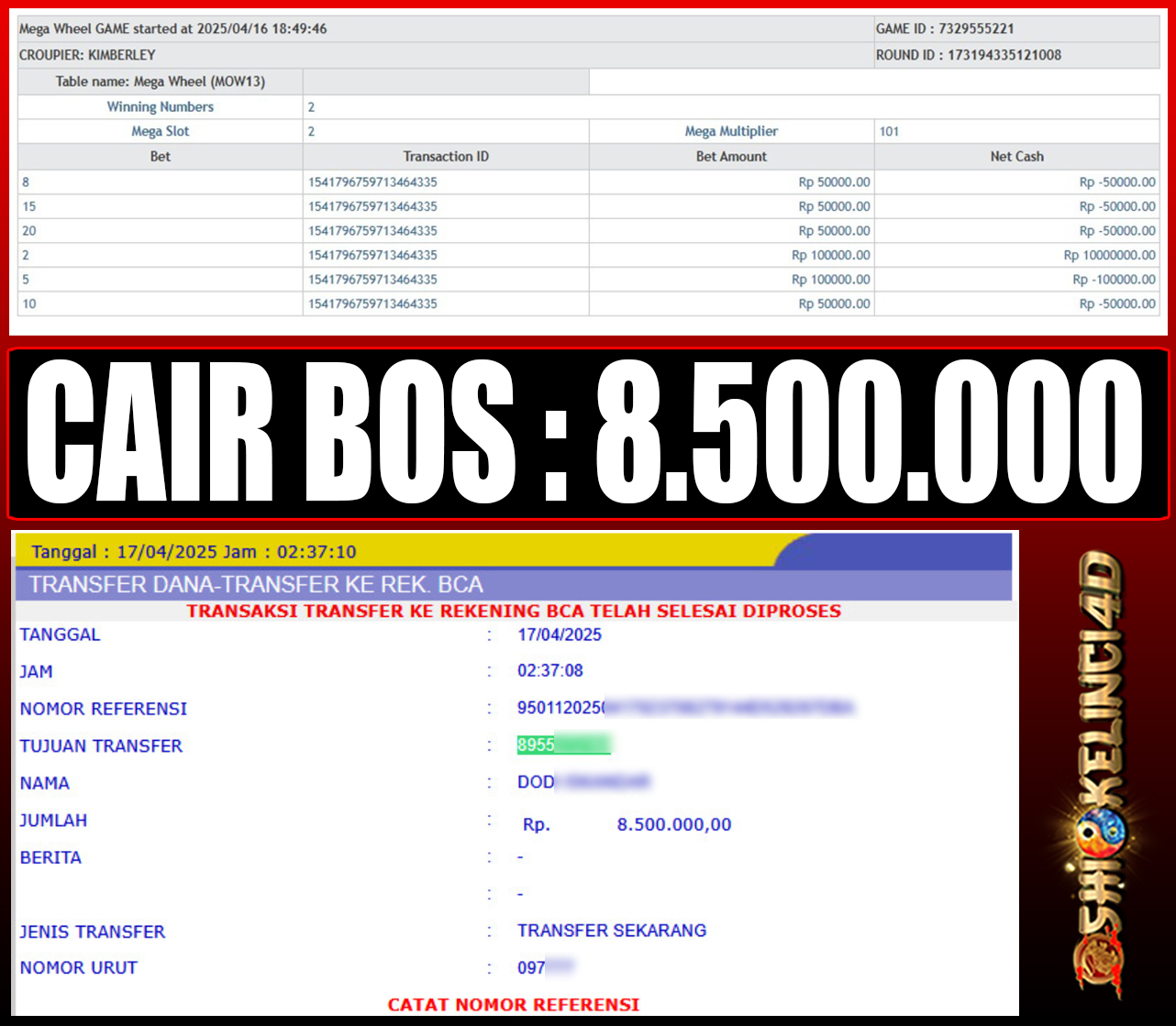 SELAMAT KEPADA ID XXX JACKPOT SLOT PRAGMATIC