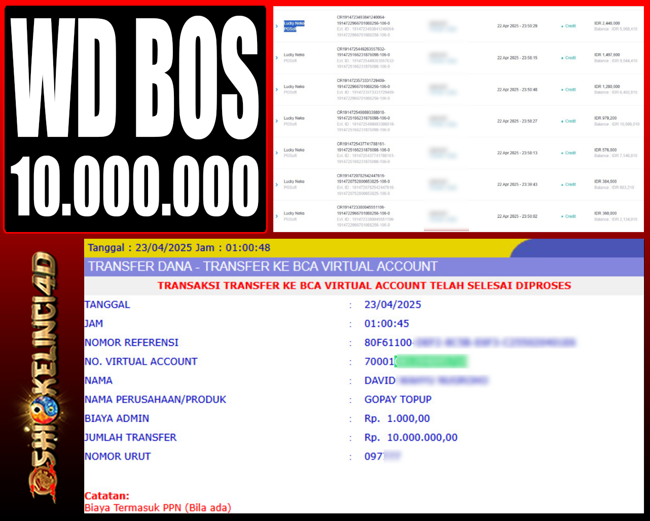 SELAMAT KEPADA ID XXX JACKPOT SLOT PRAGMATIC