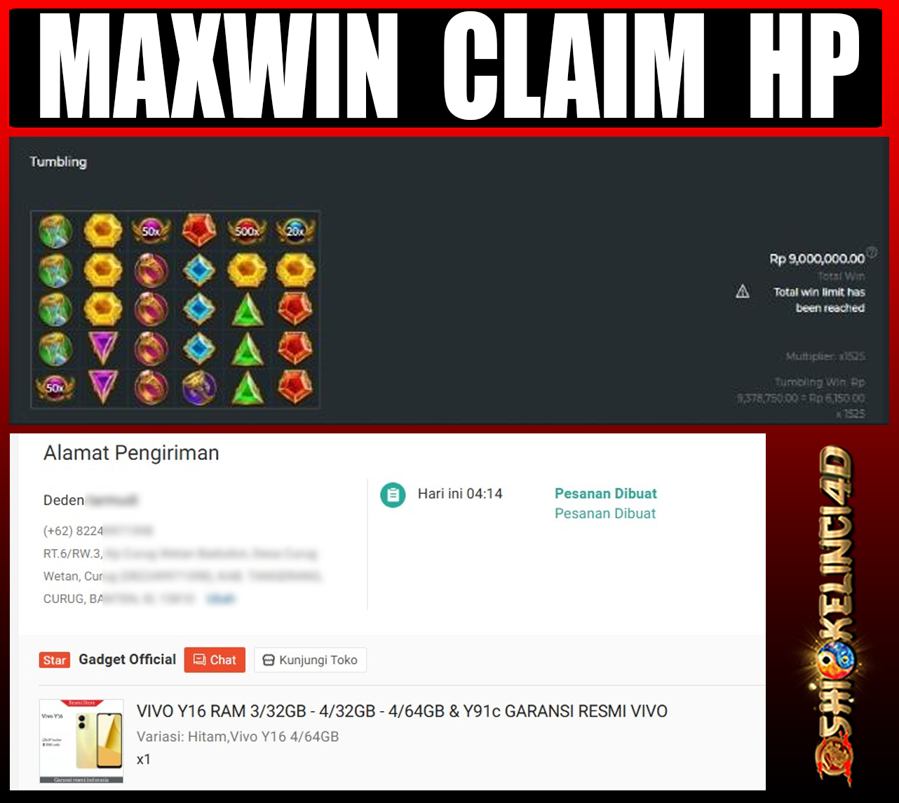 SELAMAT KEPADA ID XXX JACKPOT SLOT PRAGMATIC