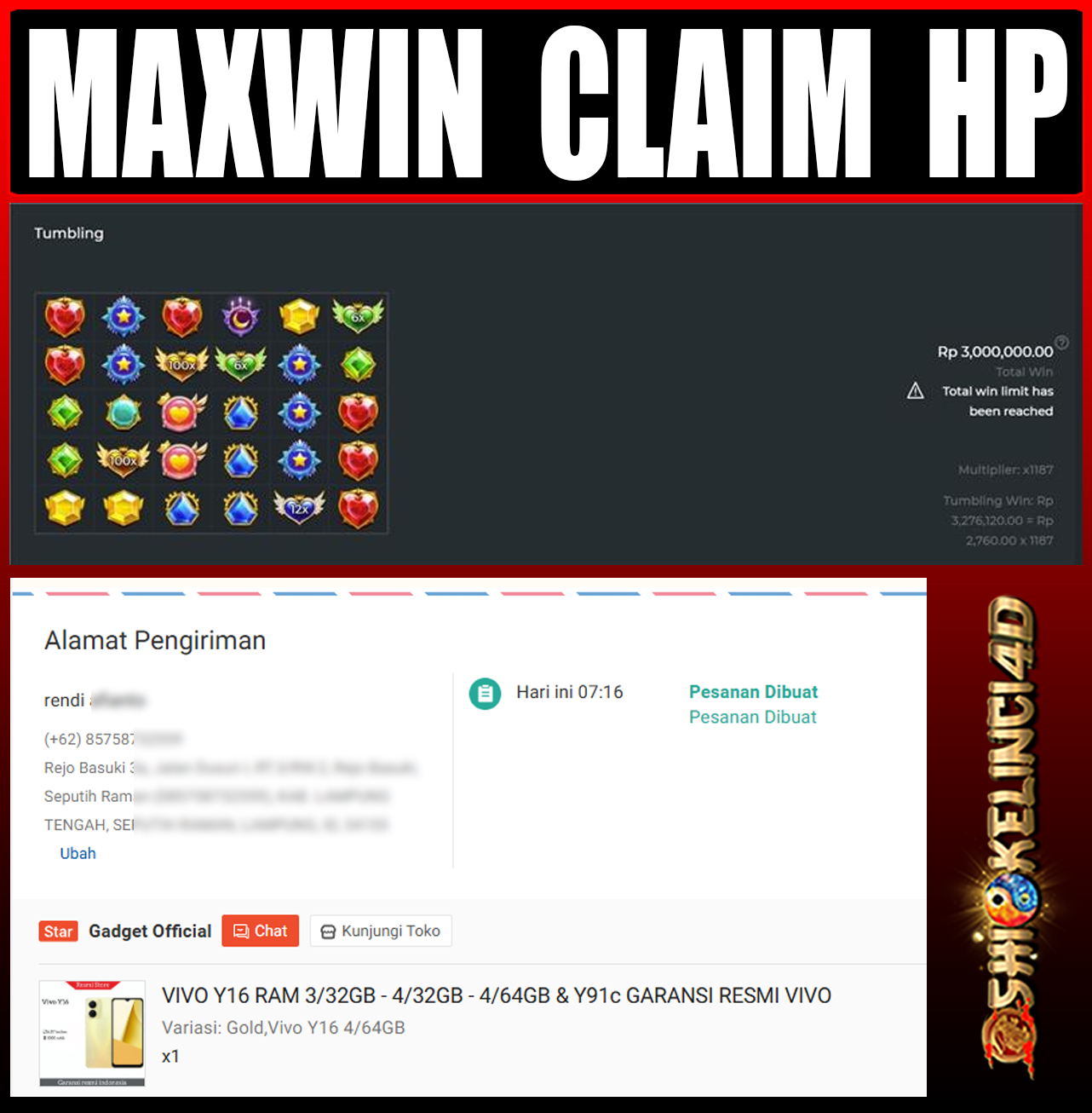 SELAMAT KEPADA ID XXX JACKPOT SLOT PRAGMATIC