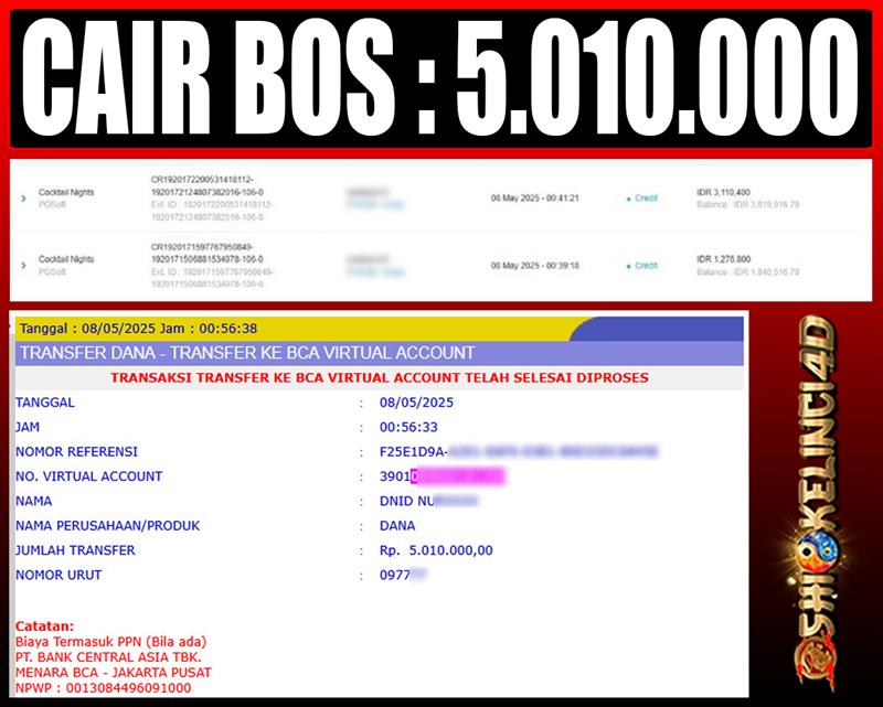 SELAMAT KEPADA ID XXX JACKPOT SLOT PRAGMATIC