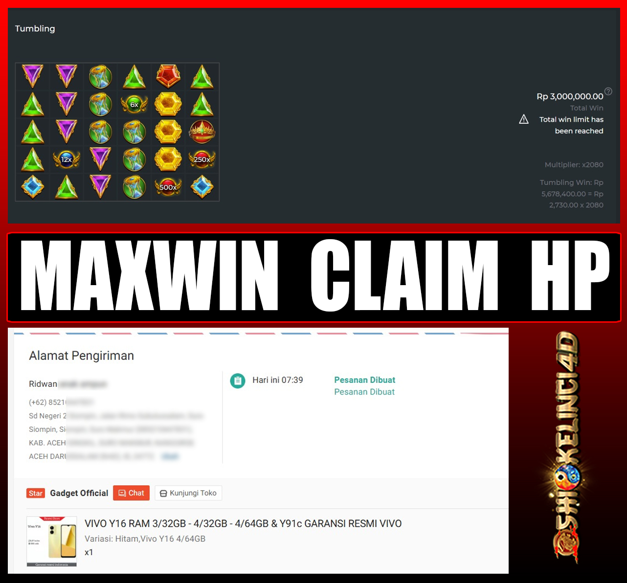 SELAMAT KEPADA ID XXX JACKPOT SLOT PRAGMATIC